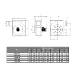 Wentylator promieniowy dla gastronomii COOK-20 3F - 2700m3/h - FI 200mm