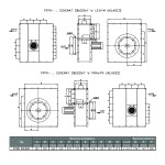 TYWENT Wentylator promieniowy chemoodporny PFPK OH-250/2 3F - 3900m3/h - FI 250mm