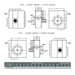 TYWENT Wentylator promieniowy chemoodporny PFPK OH-355/2 3F - 9630m3/h - FI 355mm