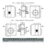 TYWENT Wentylator promieniowy chemoodporny PFPK OH-450/2 3F - 17400m3/h - FI 450mm