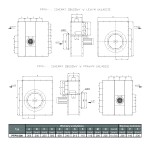 TYWENT Wentylator promieniowy przemysłowy PFPK-200/4 1F - 1540m3/h - FI 200mm