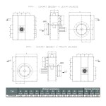 TYWENT Wentylator promieniowy przemysłowy PFPK-250/2 3F - 3900m3/h - FI 250mm