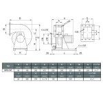 TYWENT Wentylator promieniowy przemysłowy WPS-18 C 3F - 1220m3/h - FI 180mm