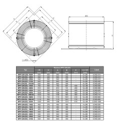 TYWENT Wentylator  dachowy przeciwwybuchowy WPV EX-140/2 3G/3D - 650m3/h - FI 140mm