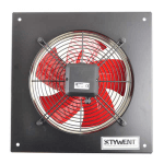 RUDI - S Wentylator ścienny wyciągowy